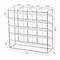 Acrylic Vertical Marker Organizer for 250 Markers with 21 Compartments, Clear Angled Pen & Pencil Holder, Large Desk Stationery & Art Supply Storage for Office & School (13 x 12.5 x 4 Inch)